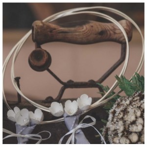 Μεταξωτά στέφανα γάμου 807a Μεταξωτά στέφανα γάμου 807a