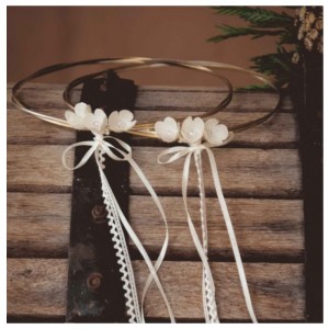 Μεταξωτά στέφανα γάμου 810a Μεταξωτά στέφανα γάμου 810a