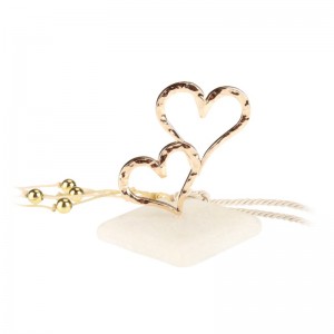 Μπομπονιέρα γάμου 2 Καρδιές 61208 σε μάρμαρο