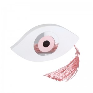 Μπομπονιέρα μάτι ροζ 8914B