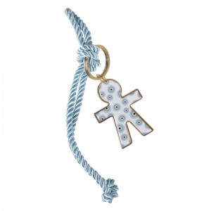 Μπομπονιέρα Αγόρι Ματάκια Μπρελόκ 9132 Μπομπονιέρα Αγόρι Ματάκια Μπρελόκ 9132