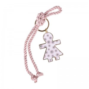 Κορίτσι Ματάκια Μπρελόκ 9133 μπομπονιέρα γέννας Κορίτσι Ματάκια Μπρελόκ 9133 μπομπονιέρα γέννας