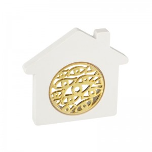 Μπομπονιέρα Σπίτι με Ματάκια 9143