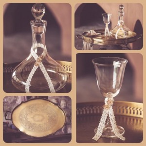 Μπρούντζινος δίσκος σετ κουμπάρου lev917a Μπρούντζινος δίσκος σετ κουμπάρου lev917a