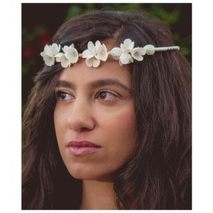 Κουάφ νύφης με λουλούδια 1802