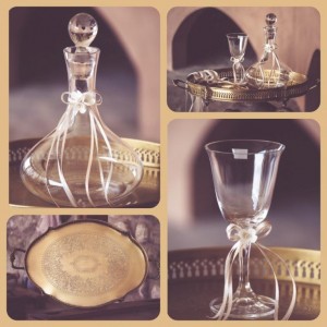 Σετ κουμπάρου μπρούντζινος δίσκος 910b