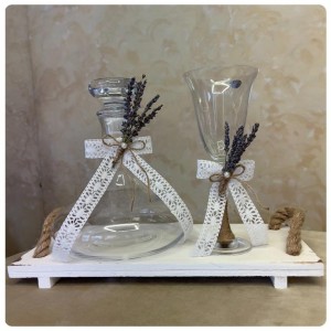 Οικονομικό σετ κουμπάρου λεβάντα HM1801 Οικονομικό σετ κουμπάρου λεβάντα HM1801