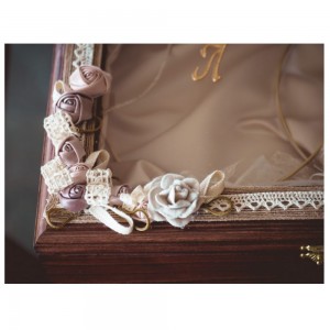 Ξύλινη στεφανοθήκη 1204 Ξύλινη στεφανοθήκη 1204