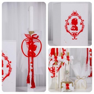 Χιονάτη σετ βάπτισης DX2313 Χιονάτη σετ βάπτισης DX2313