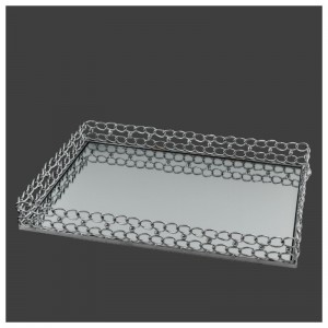 Δίσκος Γάμου Ασημί lv96-12