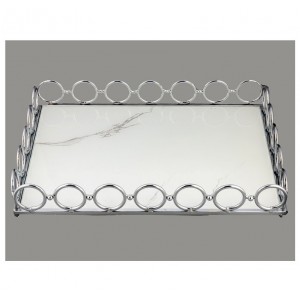 Δίσκος Γάμου Ασημί lv96-10