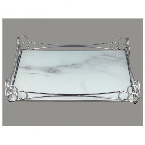 Δίσκος Γάμου Ασημί lv96-8