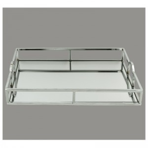 Δίσκος Γάμου Ασημί LV72-1 42Χ30 Δίσκος Γάμου Ασημί LV72-1 42Χ30