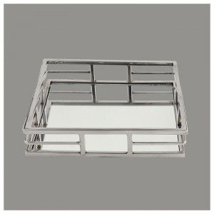 Δίσκος Γάμου Ασημί LV72-4 32Χ32