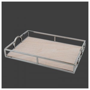 Δίσκος Γάμου Ασημί Μεταλλικός lv97-13