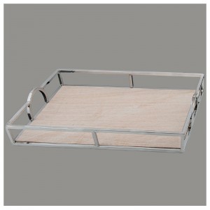 Δίσκος Γάμου Ασημί Μεταλλικός lv97-13