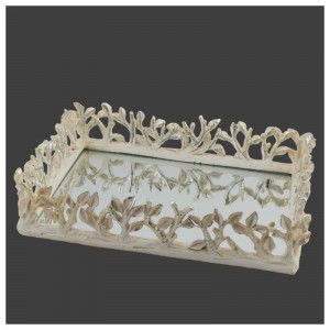 Δίσκος Γάμου Ασημί LV65-1 40Χ30Χ8 Δίσκος Γάμου Ασημί LV65-1 40Χ30Χ8