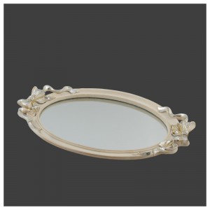 Δίσκος Γάμου Ασημί LV65-5 49Χ35 Δίσκος Γάμου Ασημί LV65-5 49Χ35