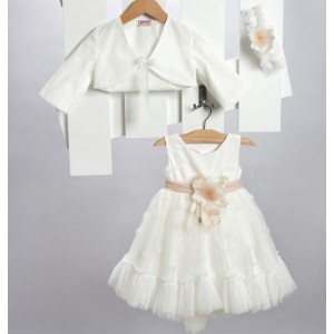 Newlife 2708-2 βαπτιστικό φόρεμα