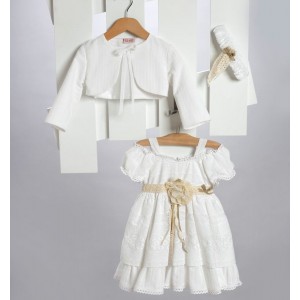 Newlife 2714-2 φόρεμα μπροντερί Newlife 2714-2 φόρεμα μπροντερί