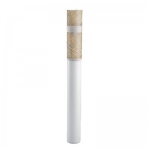 Λαμπάδα Γάμου Κούφια Με Χάντρες & Σχοινί 15Χ140 cm Λαμπάδα Γάμου Κούφια Με Χάντρες & Σχοινί 15Χ140 cm