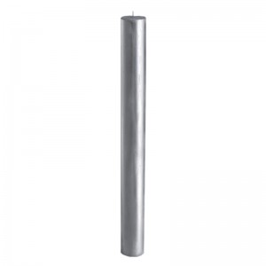 Λαμπάδα Γάμου Μασίφ Πατίνα Ασημί 15Χ140 cm Λαμπάδα Γάμου Μασίφ Πατίνα Ασημί 15Χ140 cm