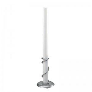 Λαμπάδα γάμου μασίφ λευκή 10χ140 Λαμπάδα γάμου μασίφ λευκή 10χ140