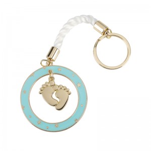 Πατουσάκια σιέλ μπρελόκ 9136A κέρασμα γέννας Πατουσάκια σιέλ μπρελόκ 9136A κέρασμα γέννας