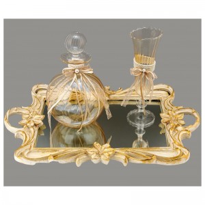 Σετ κουμπάρου σε χρυσή απόχρωση LV15-1 Σετ κουμπάρου σε χρυσή απόχρωση LV15-1