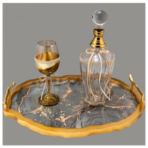 Σετ κουμπάρου σε χρυσή απόχρωση LV8-2 Σετ κουμπάρου σε χρυσή απόχρωση LV8-2