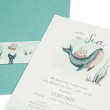 Προσκλητήριο βάπτισης under the sea MM323.060
