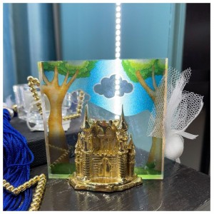 Μπομπονιέρα Βάπτισης Κάστρο PLW12620 Μπομπονιέρα Βάπτισης Κάστρο PLW12620