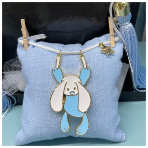 Μπομπονιέρα μαξιλάρι λαγουδάκι PW12613/B