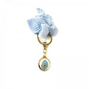 Μπομπονιέρα μπρελόκ ματάκι KW11081/23 Μπομπονιέρα μπρελόκ ματάκι KW11081/23