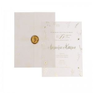 Προσκλητήριο γάμου κλασικό 423.028 Προσκλητήριο γάμου κλασικό 423.028