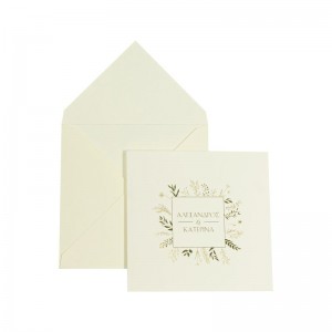 Προσκλητήριο γάμου κλασικό 423.041