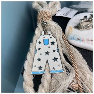 Μπομπονιέρα κρεμαστή με σαλοπέτα GBW10497/23 Μπομπονιέρα κρεμαστή με σαλοπέτα GBW10497/23