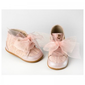 Παπούτσι για βάπτιση Everkid K338P Παπούτσι για βάπτιση Everkid K338P