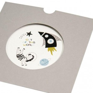 Προσκλητήριο βάπτισης ζωάκι διάστημα MM323.061 Προσκλητήριο βάπτισης ζωάκι διάστημα MM323.061