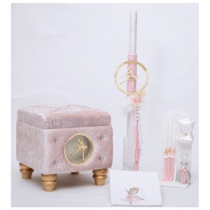 Φωτιζόμενη μπαλαρίνα Σετ Βάπτισης BB4019033 Φωτιζόμενη μπαλαρίνα Σετ Βάπτισης BB4019033