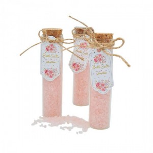 Άλατα μπάνιου ροζ white musk & jasmine ST00655