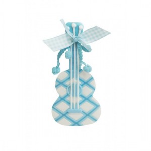 Μπομπονιέρα βάπτισης σαπούνι κιθάρα ST00029 Μπομπονιέρα βάπτισης σαπούνι κιθάρα ST00029