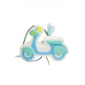 Μπομπονιέρα βάπτισης σαπουνάκι Vespa ST00513 Μπομπονιέρα βάπτισης σαπουνάκι Vespa ST00513