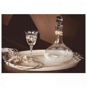 Σετ κουμπάρου δαντέλα κουκούλι lev940