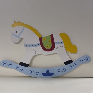 Αλογάκι κουνιστό γαλάζιο ev95-06-712 Αλογάκι κουνιστό γαλάζιο ev95-06-712