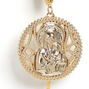 Γούρι με Παναγία ροζ Dimitressi GV855