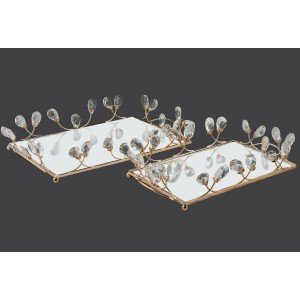 Δίσκος γάμου με κρύσταλλα lv88-843980 Δίσκος γάμου με κρύσταλλα lv88-843980