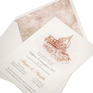  Προσκλητήριο Γάμου MM425.034