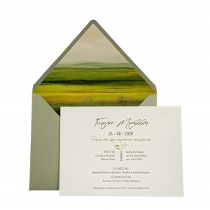  Προσκλητήριο Γάμου MM425.048