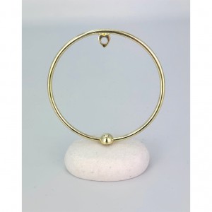 Μπομπονιέρα κρίκος χρυσός BA66